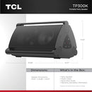 TCL TP300K PORTABLE BLUETOOTH PARTY SPEAKER 8 RGB LIGHT SHOWS - BLACK - Like New