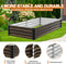 GREENER 48"*96"*12" METAL PLANTER GARDEN BOX KIT - WOOD - Scratch & Dent