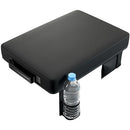 ALPCOUR PORTABLE EXTRA THICK STADIUM SEAT CUSHION BLEACHER STRAP - BLACK - Brand New