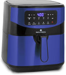 Paula Deen 10-QT Digital Air Fryer 1700 Watts LED PDKDF579B - Blue Stainless - Like New