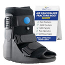 Brace Direct Short Air CAM Walker Boot for Ankle Sprains & Foot Injury - Brand New
