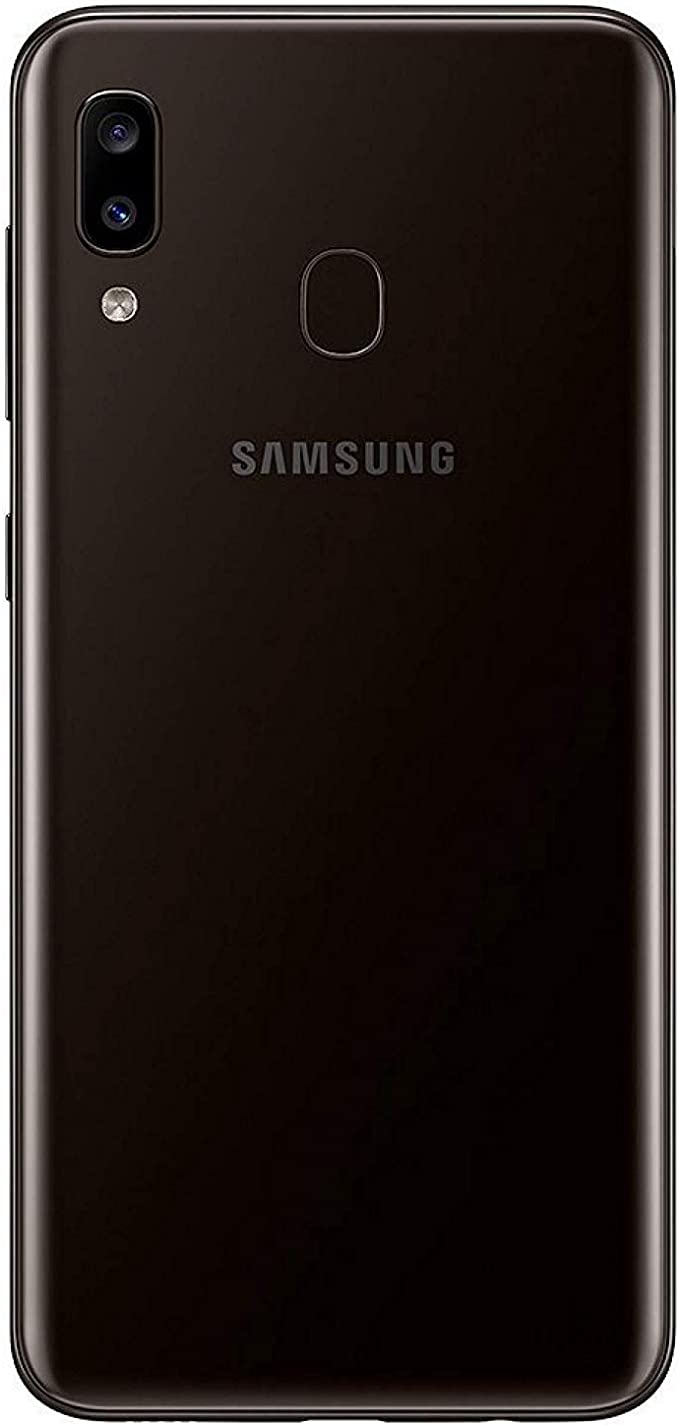 For Parts: Samsung Galaxy A20 6.4" A205U 32GB T-Mobile - Black CRACKED SCREEN/LCD