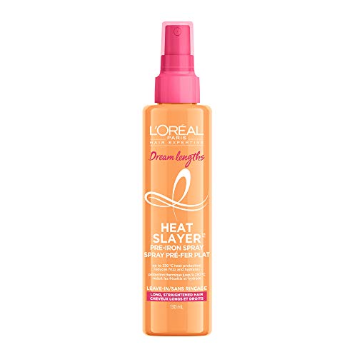 L'ORÉAL PARIS DREAM LENGTHS HEAT SLAYER PRE-IRON SPRAY LEAVE-IN-NEW - Brand New
