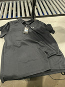 UNDER ARMOR UA PERFOMANCE 3.0 POLO UPF 40 SIZE: MEN XL - BLACK/GRAY - Brand New