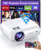 Funtuspic Mini Projector FUNTUSPIC-Ci 1080P 8500L - WHITE Like New