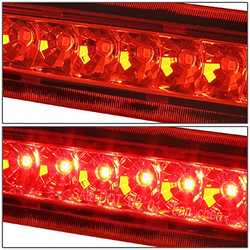 DNA MOTORING 3BL-4RUNNER03-LED-RD Red Lens LED Third Tail Brake Light Like New