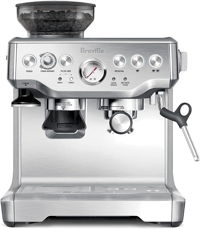 Breville Barista Express Espresso Machine BES870XL - Brushed Stainless Steel - Like New