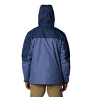 COLUMBIA MEN'S TUNNEL FALLS II INTERCHANGE JACKET DARK MOUNTAIN/COLLEGIATE NAVY - Like New