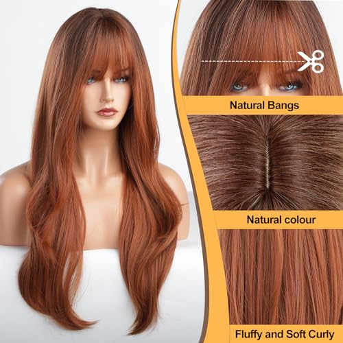 Layered Length Wig - Auburn -01 - Like New
