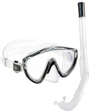CRESSI JUNIOR MASK & SNORKEL KIT LIGHTWEIGHT AND COMFORTABLE DM460050 - BLACK - Like New