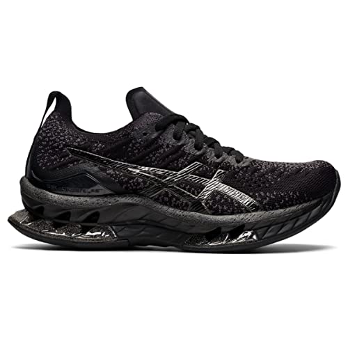 1012B068 ASICS Women's Kinsei Blast Running Shoe,6, Black/Black Brand New