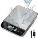 ETEKCITY DIGITAL FOOD KITCHEN SCALE 304 STAINLESS STEEL-SILVER 22LB EKS-L221-SUS - Like New