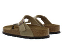 BIRKENSTOCK GIZEH OILED LEATHER SHOES - SIZE: MEN 8 WOMEN 10 - TOBACCO BROWN - Brand New