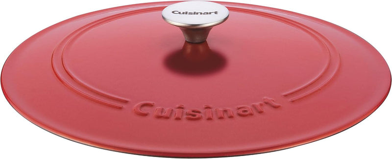 Cuisinart Cast Iron, 7 Quart - PEONY PINK - Scratch & Dent