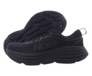HOKA ONE ONE MEN'S BONDI 8 SHOES 2E WIDE SIZE 9.5W - BLACK/BLACK - Like New