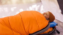 FlexRest Pro Insulated Sleeping Pad for Camping | Easily Inflatable | Orange - Like New