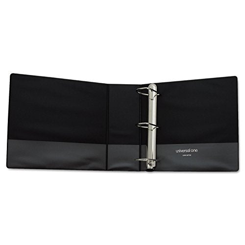 Universal UNV30753 4 in. Capacity 11 in. x 8.5 in. 3 Rings Deluxe Easy-to-Open - Brand New