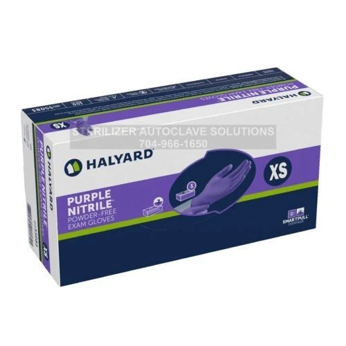 GENERIC NITRILE EXAM GLOVES XS - PURPLE BOX OF 100 - Brand New
