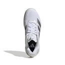 ADIDAS WOMEN ADIZERO UBERSONIC 5 TENNIS SHOES SIZE 10 WHITE/SILVER - Like New