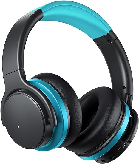 Commalta E7 Active Noise Cancelling Bluetooth Over-Ear COMMALTA-E7HP - Dark Blue Like New