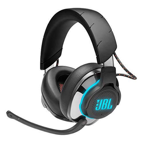 JCL Quantum 800 Wireless Over-Ear Gaming Headset Active Noise Canceling Black - Like New