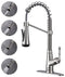 ELLO&ALLO KITCHEN FAUCET PULL DOWN SPRAYER - SLIVER - Like New