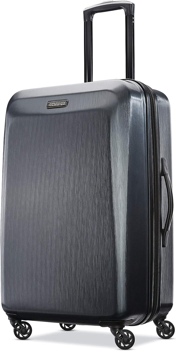 American Tourister Moonlight Hardside Expandable Luggage, 24-Inch - ANTHRACITE Like New