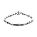PANDORA BRACELET STERLING BARREL CLASP - SILVER - Like New