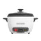 BLACK+DECKER RICE COOKER 14-CUP (COOKED) WITH STEAMING BASKET - WHITE - Like New
