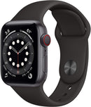 APPLE WATCH Series 6 GPS + LTE 40mm Space Gray Aluminum Case - Scratch & Dent