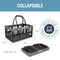 CLEVERMADE COLLAPSIBLE SHOPPING BASKET 16L 4 GAL 8031425-1533PKV2 - CHARCOAL - Like New