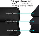 BOOEUDI LAPTOP CASE SLEEVE 15.6 INCH DURABLE SHOCKPROOF PROTECTIVE - BLACK - Like New