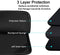 BOOEUDI LAPTOP CASE SLEEVE 15.6 INCH DURABLE SHOCKPROOF PROTECTIVE - BLACK - Like New