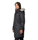 179975 Columbia Women Suttle Mountain Long Insulated Jacket, Black, 2XL - Brand New