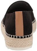 DR SCHOLLS SHOES WOMEN'S SIZE 7.5M - SUNRAY ESPADRILLE SLIP ON - BLACK - Like New