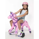 POWER PONY RIDING TOY PRINCESS ZUME V2: STEEL RIDE-ON ANIMAL 8 MPH - PINK - Like New