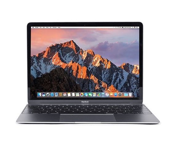 For Parts: Apple Macbook 12" 2304x1440 M-5Y71 1.3GHz 8GB 256GB SSD SPACE GRAY -NO POWER