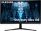 SAMSUNG 32" Odyssey UHD 240Hz 1000R Curved Gaming Monitor - Scratch & Dent