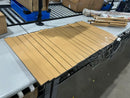 GENERIC CREAMY BROWN TABLE 45" BY 24" - CREAMY BROWN - Like New