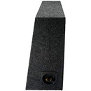 Single 12" Truck Sub Box Regular Cab Subwoofer Enclosure 5/8" MDF ASC - Brand New