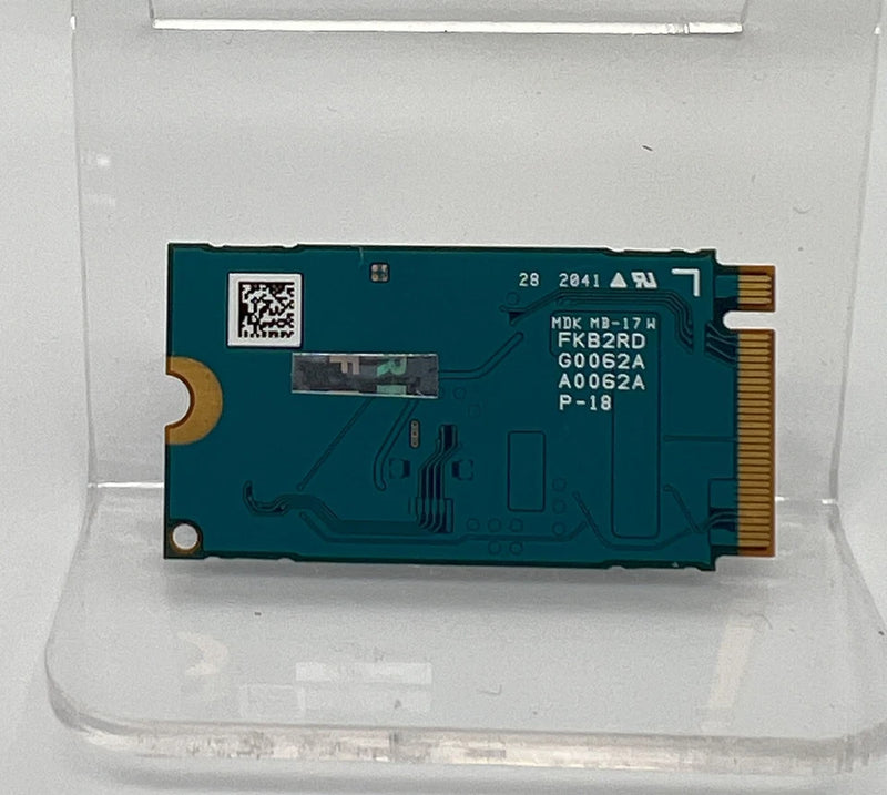 KIOXIA 256GB SSD M.2 PCIE NVME 2242 - GREEN - Like New