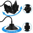 ZJOJO 14 Inch LED Gooseneck Barn Light Photocell Included Swivel Head -3000K - Like New