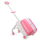 JOYTRAVEL KIDS RIDE-ON LUGGAGE WITH SPINNER WHEELS SUITCASE - PINK - Like New