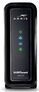 ARRIS SURFboard SB6183-RB DOCSIS 3.0 16x4 Gigabit Cable Modem - BLACK - Like New