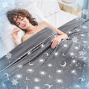 INHAND COOLING BLANKET QUEEN SIZE DOUBLE SIDED COOLING BLANKETS - INK GRAY - Like New