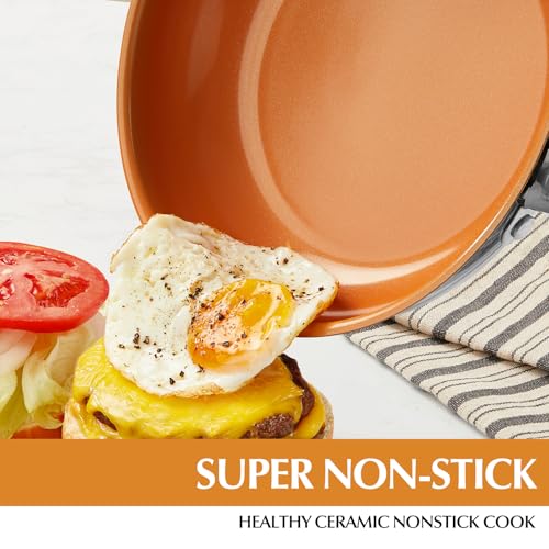 KOCH SYSTEME CS Stainless Steel Pan 12 Inch - STEEL COPPER - Like New