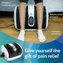 Cloud Massage Shiatsu Foot Massager with Heat LLTIM01 - White - Like New