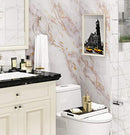 Livelynine 36" x 197" Wide Size Gold Marble Countertop Contact Paper B08H2LBVPC - Like New