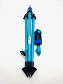 Aqua Joe HD Sprinkler Mister W/Metal Tripod Base 6 Patterns AJ-6PSTB-MAX - BLUE Like New