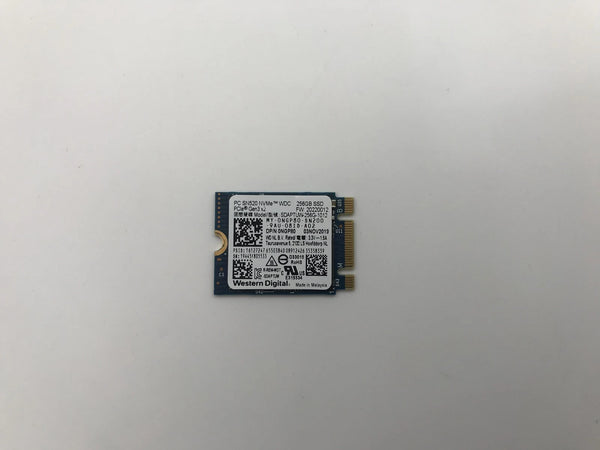 WESTERN DIGITAL SN520 256GB M.2 NVME 2230 SOLID STATE DRIVE - BLUE - Like New